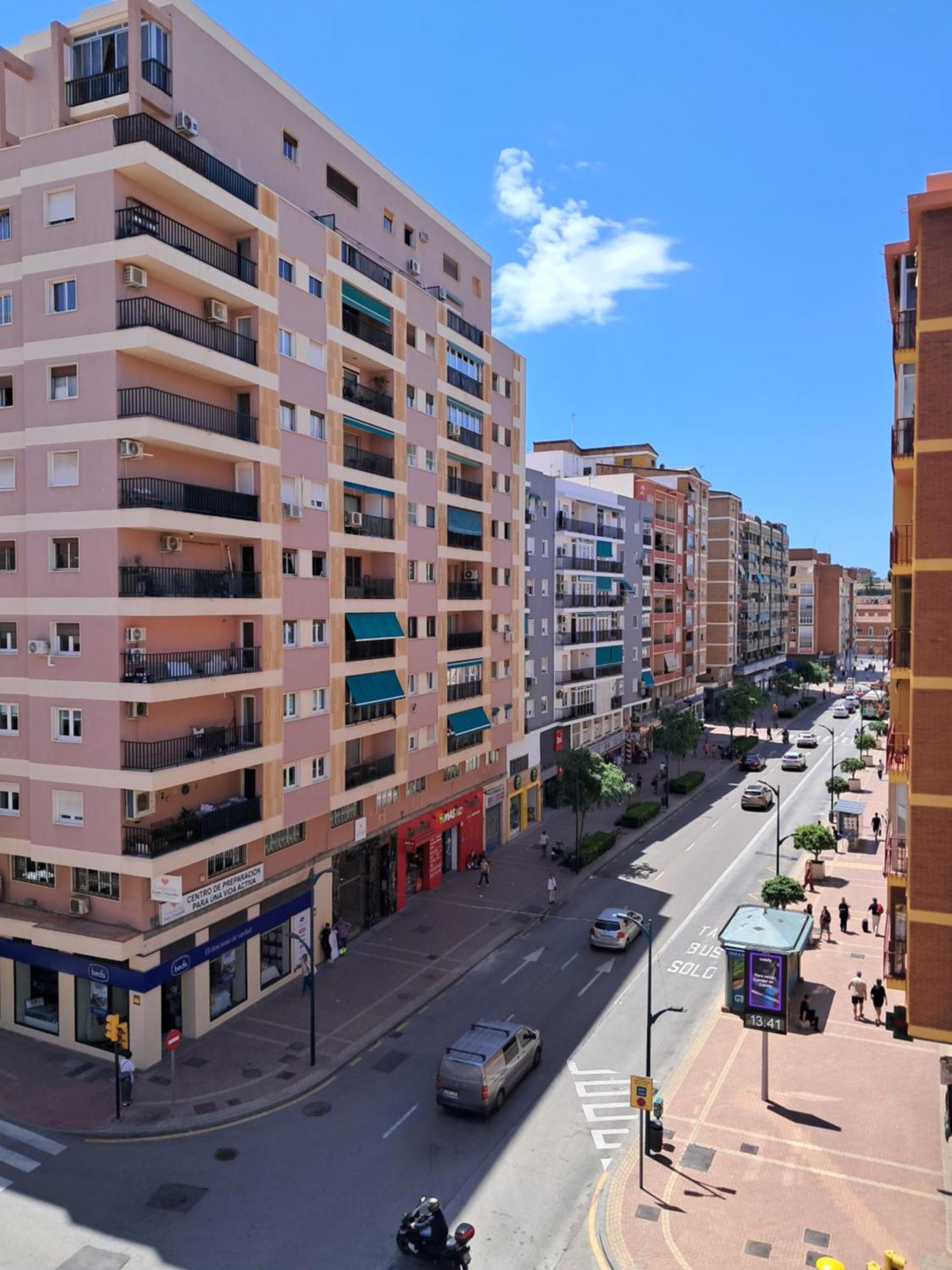 Apartamento Vacacional Cuarteles Малага Екстер'єр фото